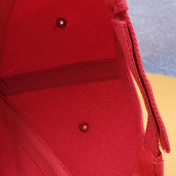 USMC Cigar Smoking Bulldog & Shadow Trucker Hat Red US Marine Corps Adjustable - Picture 15 of 16